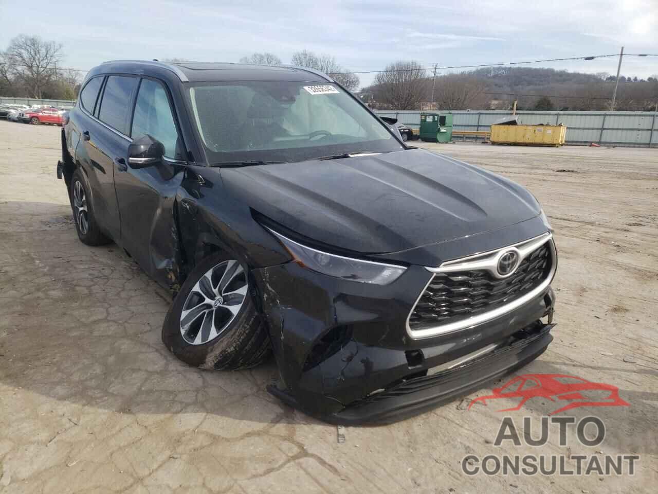 TOYOTA HIGHLANDER 2021 - 5TDGZRBH7MS559396