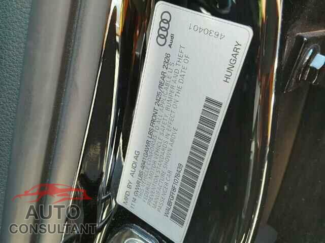 AUDI S3 2015 - WAUBFGFF8F1078439