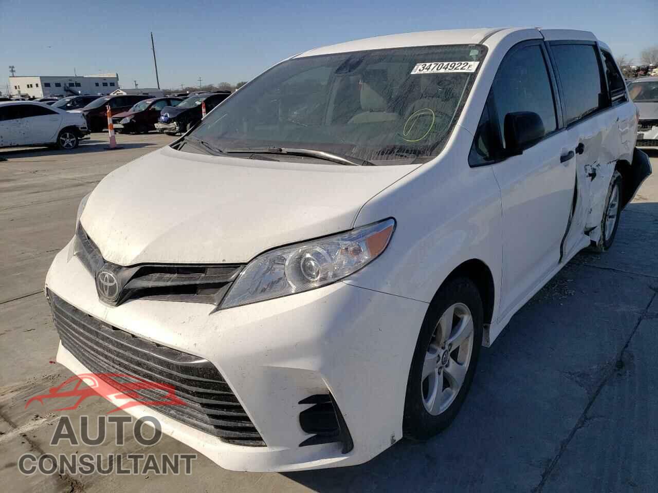 TOYOTA SIENNA 2018 - 5TDZZ3DC6JS931765