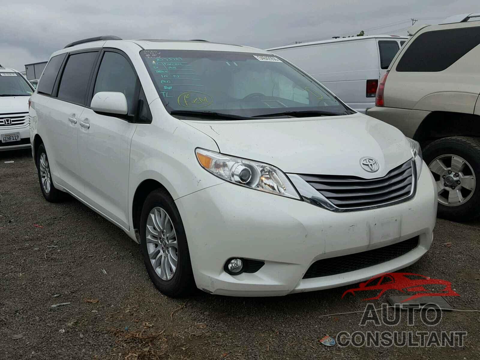 TOYOTA SIENNA 2016 - 5TDYK3DC5GS754358