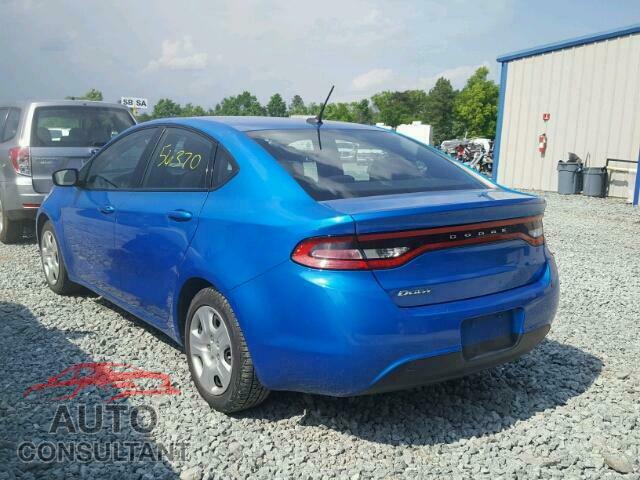 DODGE DART 2016 - 1C3CDFAA8GD517498