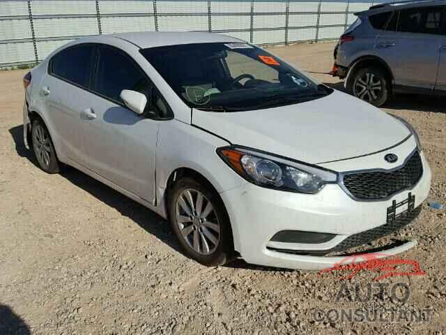 KIA FORTE 2016 - KNAFX4A68G5552873