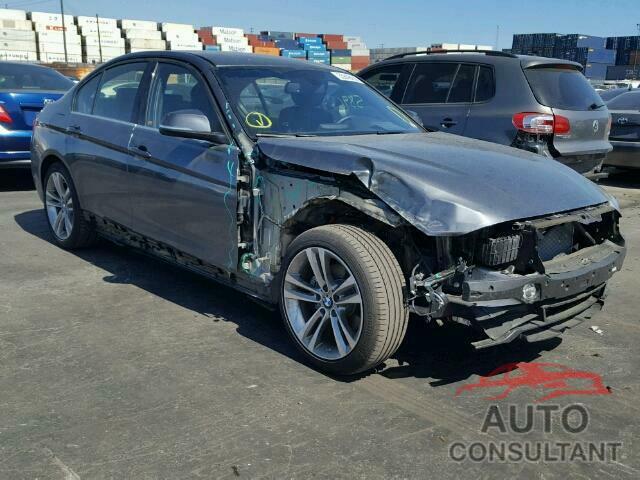 BMW 3 SERIES 2017 - WBA8B9G36HNU55982