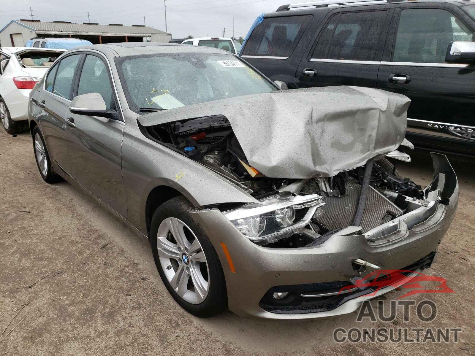 BMW 3 SERIES 2018 - WBA8B9G58JNU97058