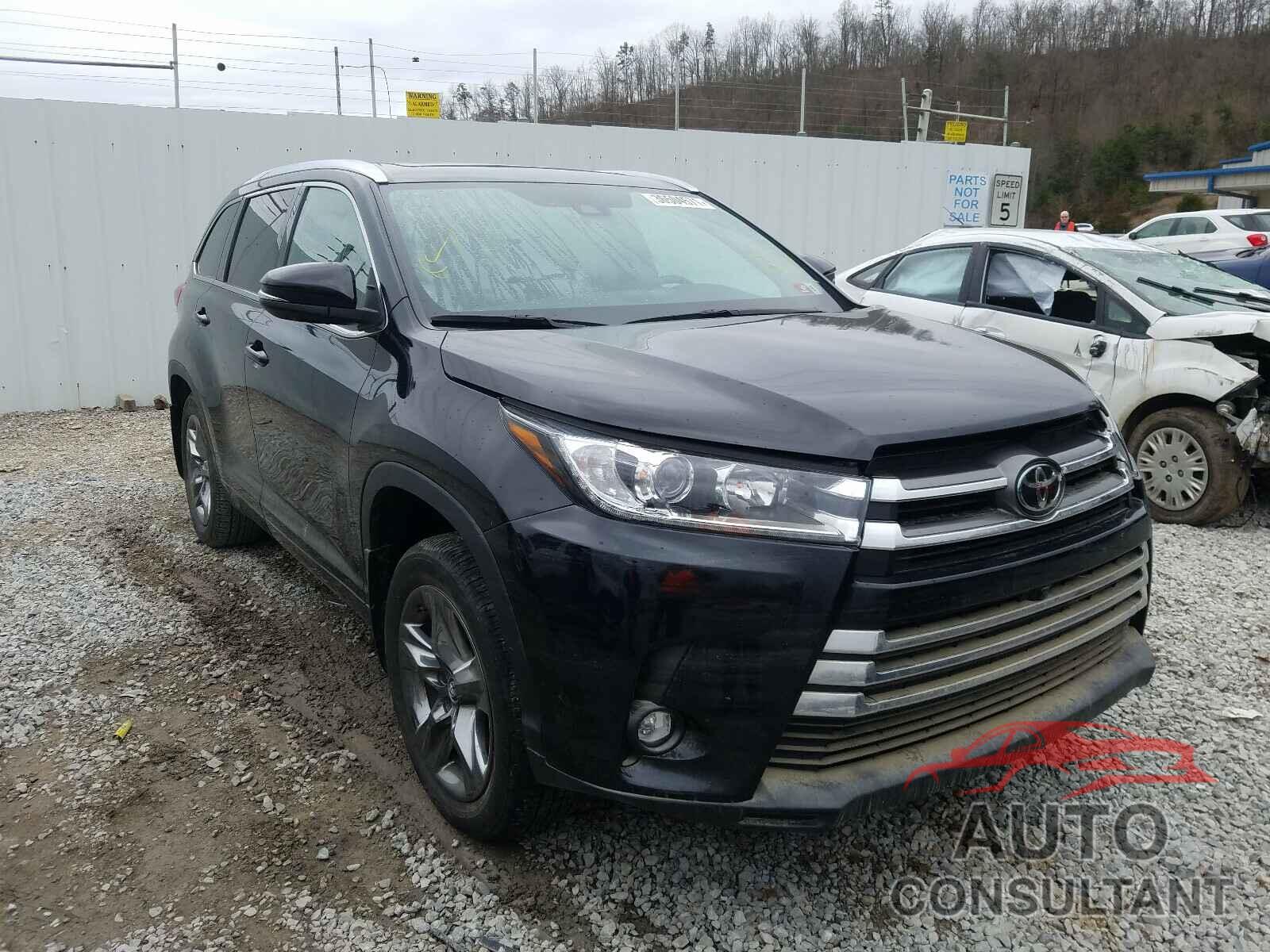 TOYOTA HIGHLANDER 2019 - 5TDDZRFH0KS978569