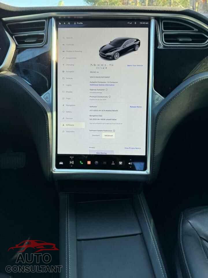 TESLA MODEL S 2016 - 5YJSA1E21GF124697