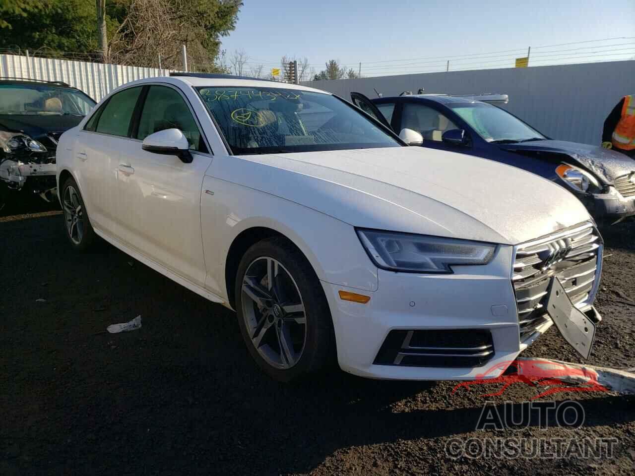 AUDI A4 2018 - WAUENAF49JA205493