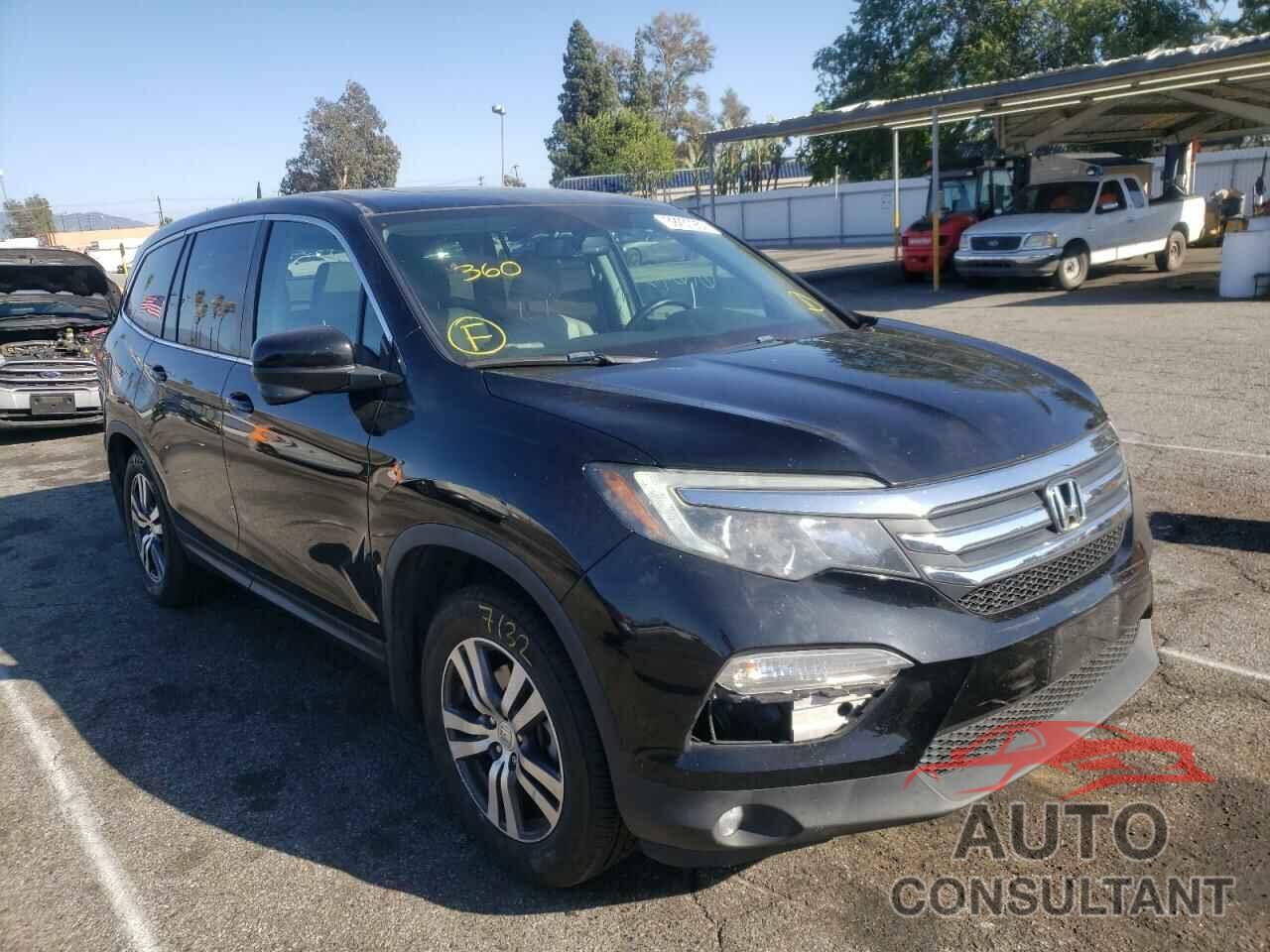 HONDA PILOT 2017 - 5FNYF5H59HB025085