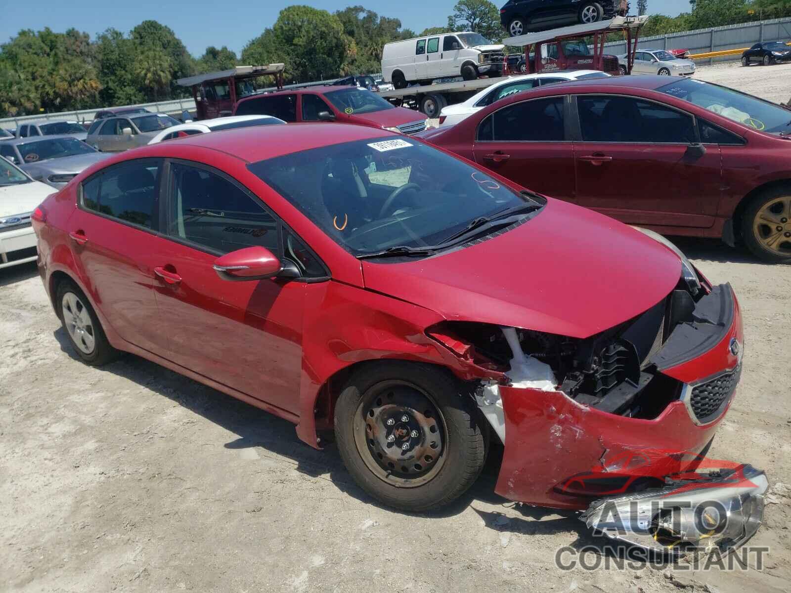 KIA FORTE 2016 - KNAFX4A60G5532360