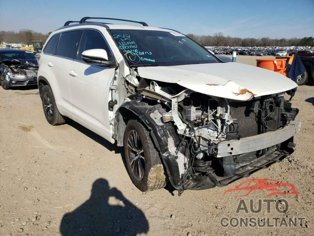 TOYOTA HIGHLANDER 2016 - 5TDKKRFH9GS120827