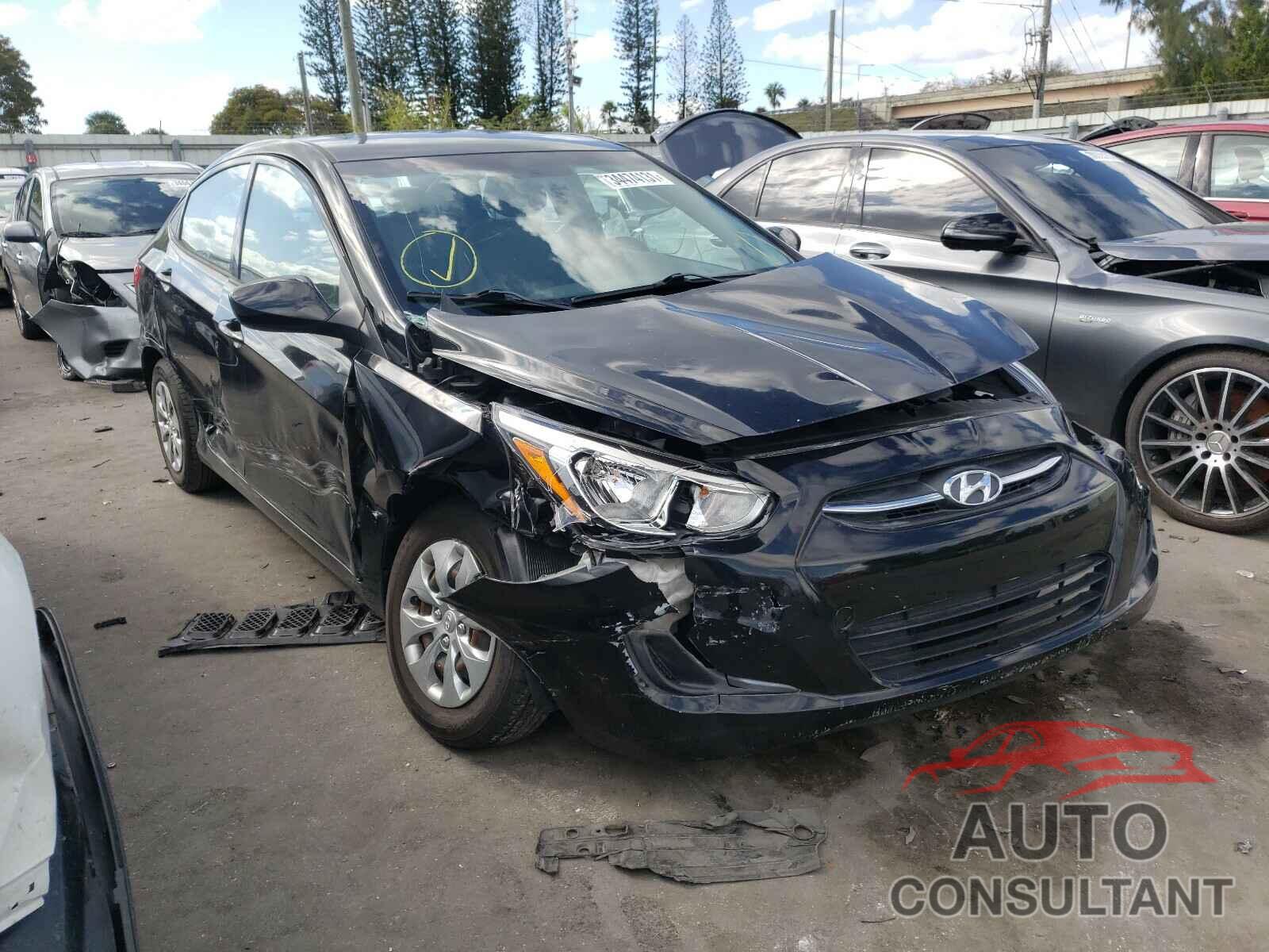 HYUNDAI ACCENT 2017 - KMHCT4AEXHU373889