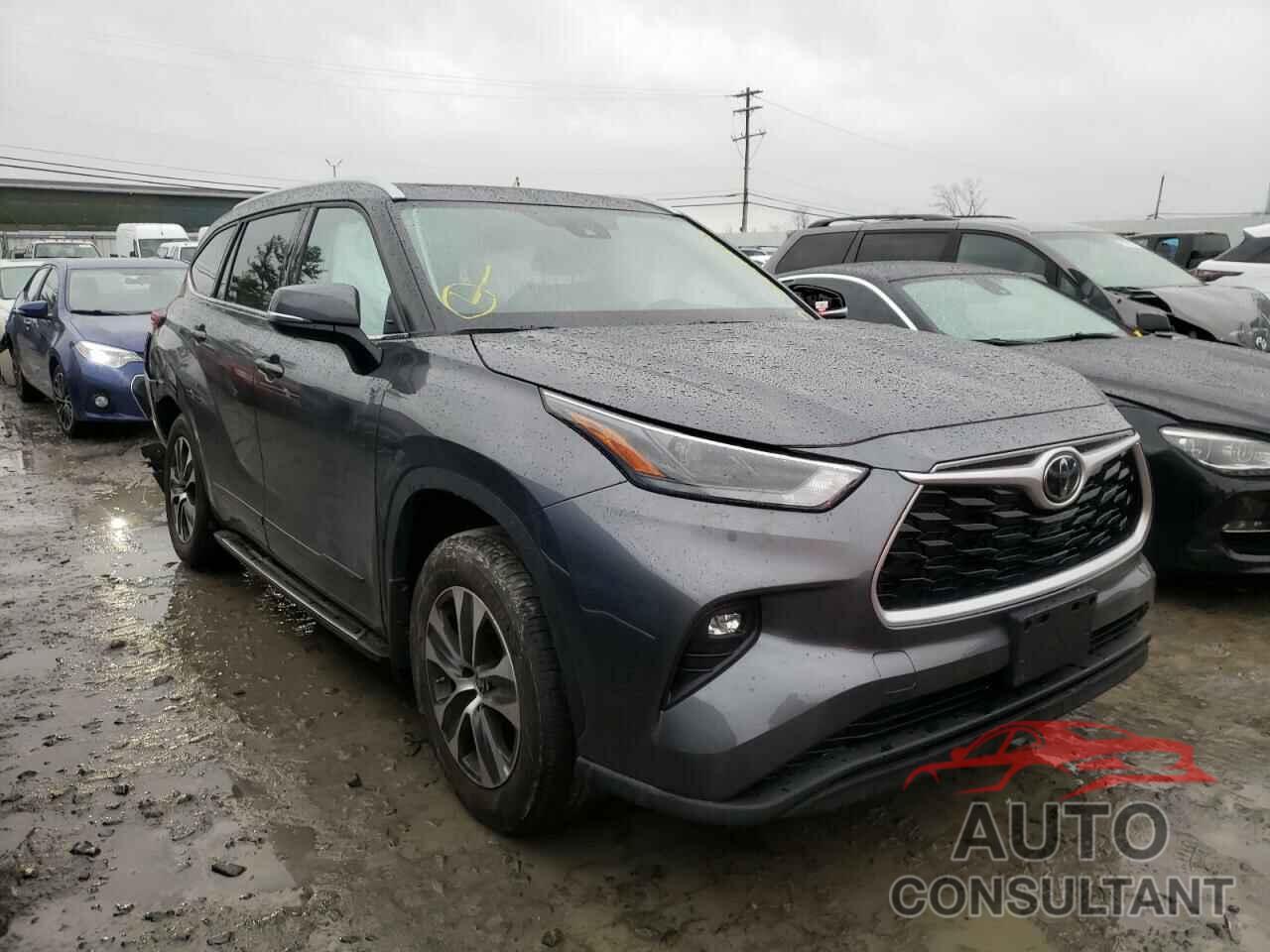 TOYOTA HIGHLANDER 2022 - 5TDGZRBH2NS176399