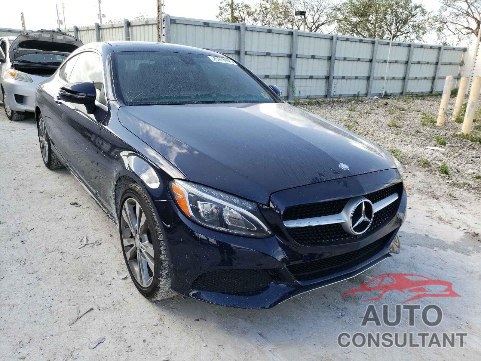 MERCEDES-BENZ C CLASS 2017 - WDDWJ4JB3HF380366