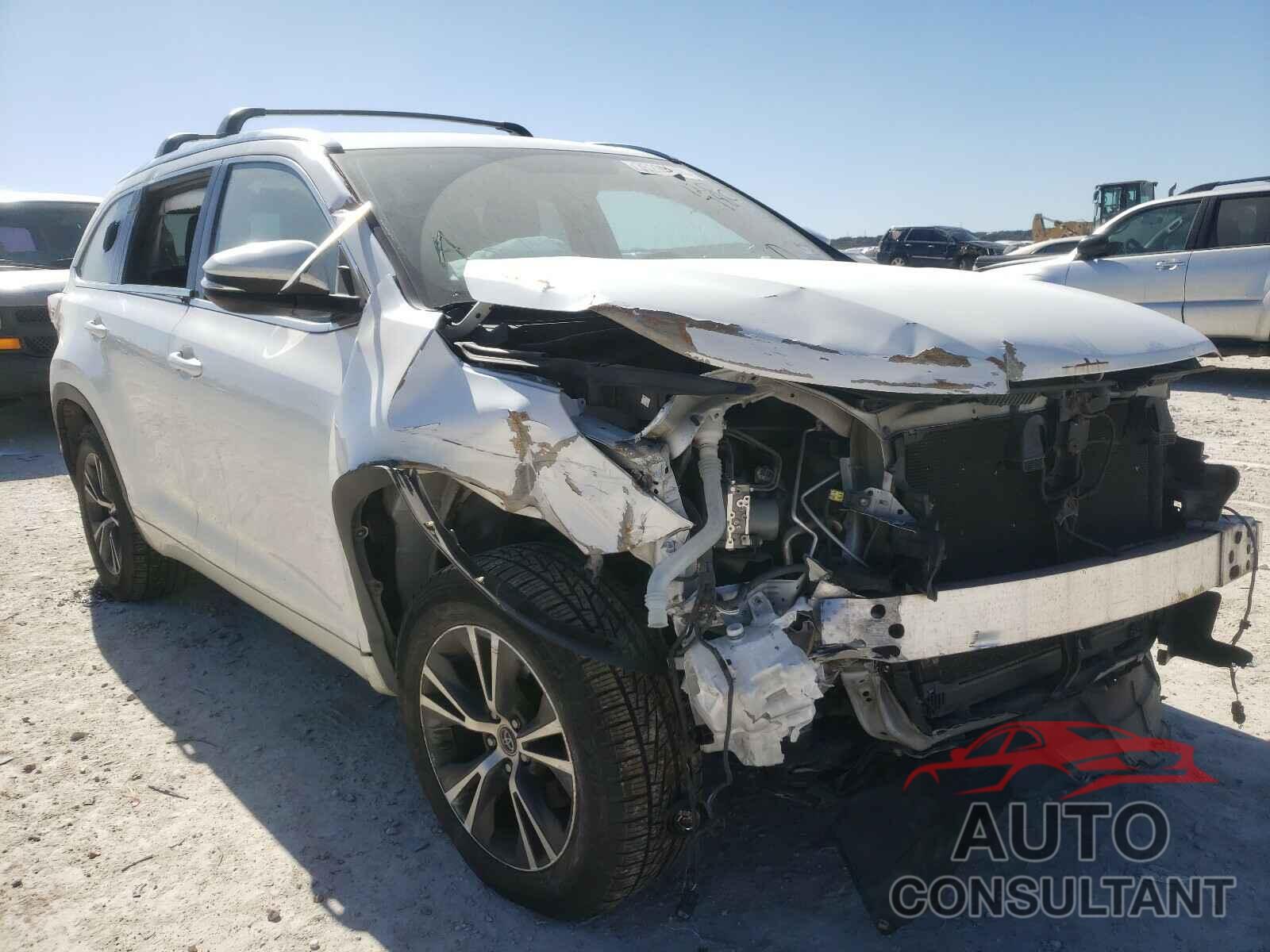 TOYOTA HIGHLANDER 2016 - 5TDKKRFH9GS120780