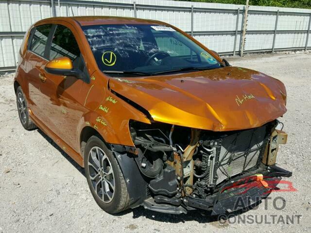 CHEVROLET SONIC 2017 - 1G1JD6SH7H4129428