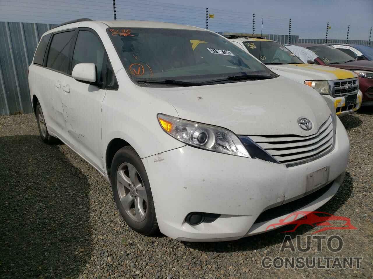 TOYOTA SIENNA 2017 - 5TDKZ3DC5HS825285