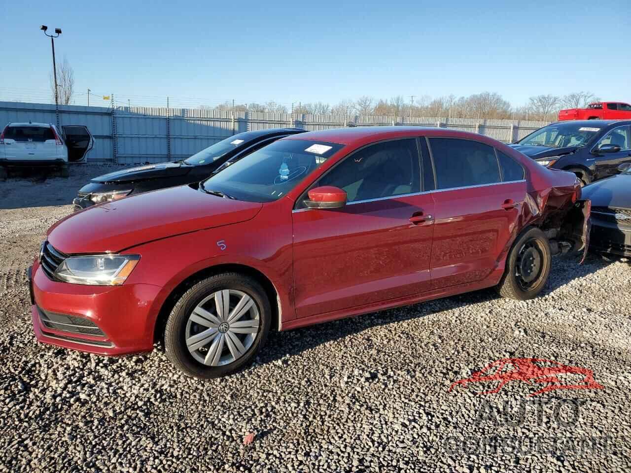 VOLKSWAGEN JETTA 2017 - 3VW2B7AJ3HM357147