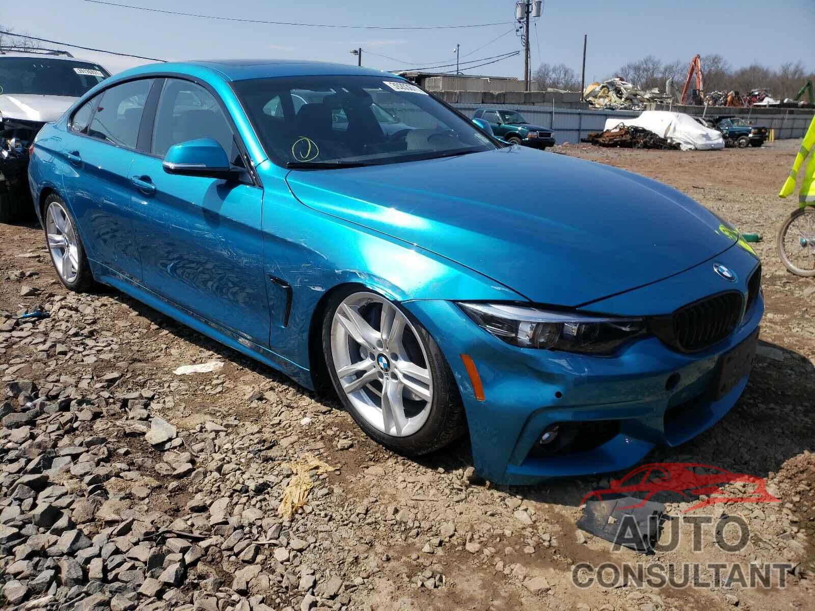 BMW 4 SERIES 2018 - WBA4J3C54JBL04572