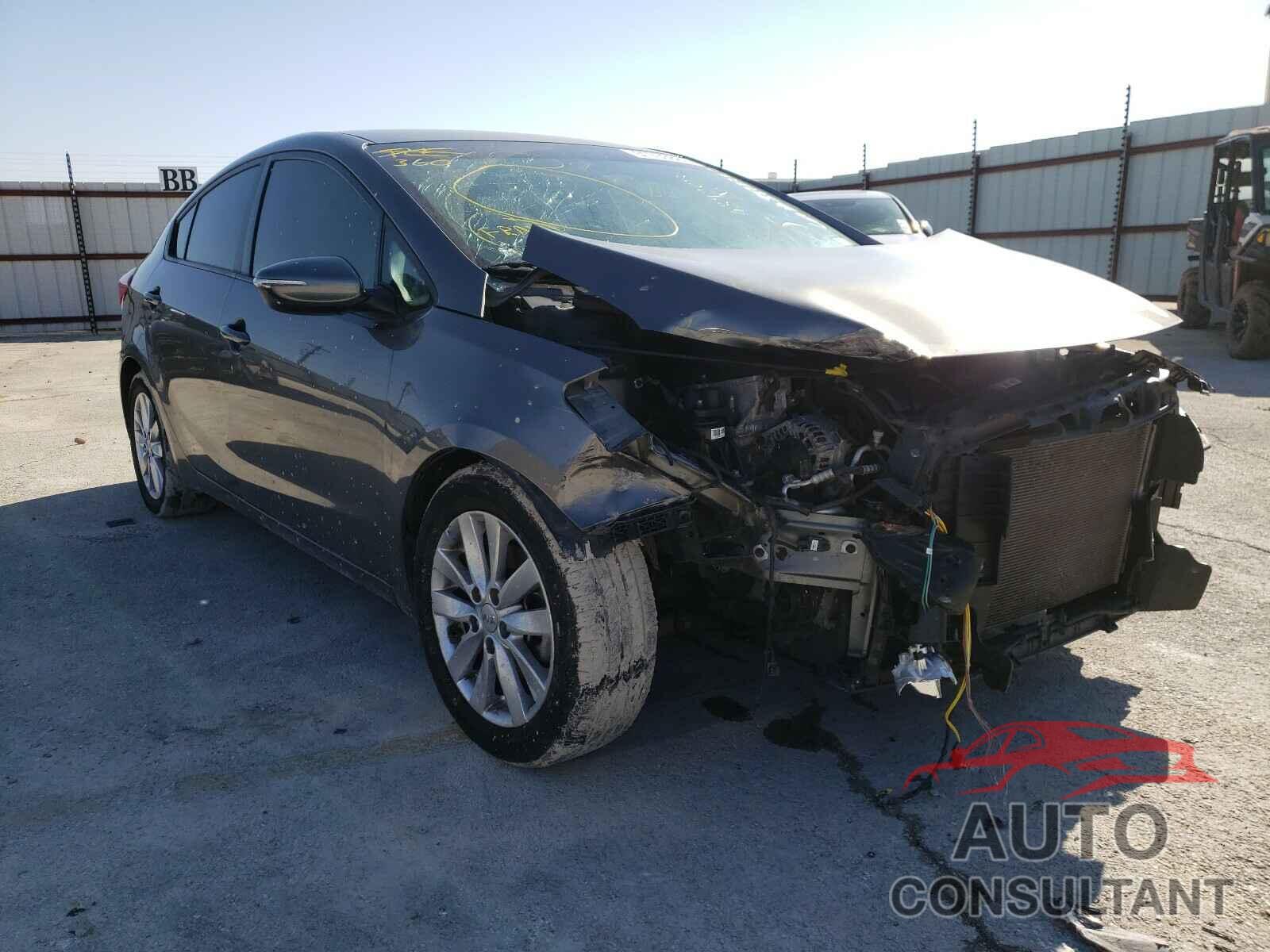 KIA FORTE 2016 - KNAFX4A61G5439203