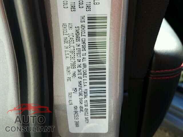 DODGE DURANGO 2015 - 1C4SDJCT8FC817989