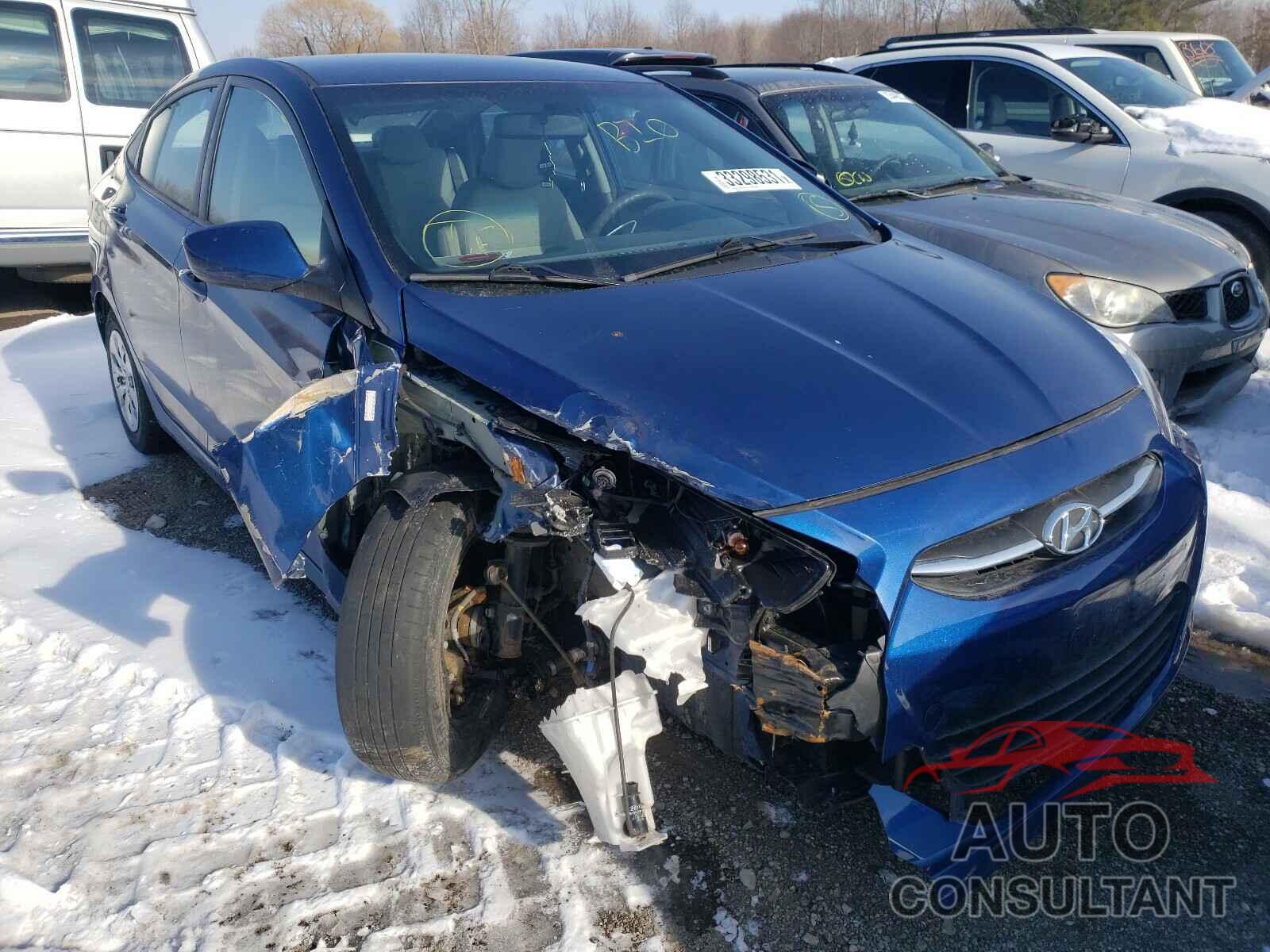 HYUNDAI ACCENT 2017 - KMHCT4AE3HU238446