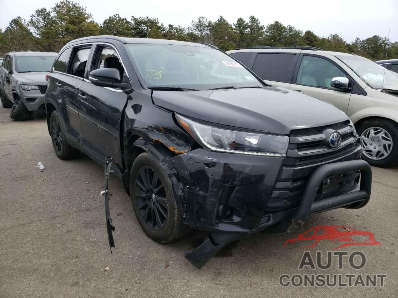 TOYOTA HIGHLANDER 2019 - 5TDJZRFH3KS623415