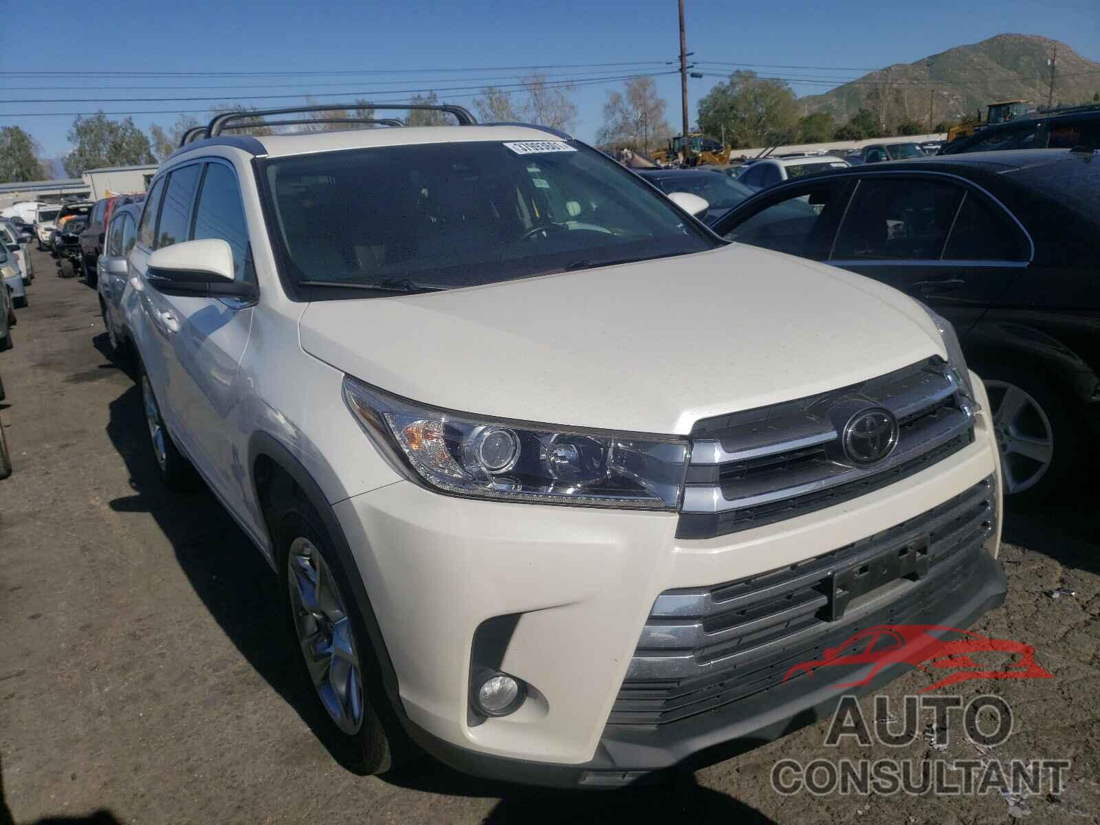 TOYOTA HIGHLANDER 2017 - 5TDYZRFH5HS199288