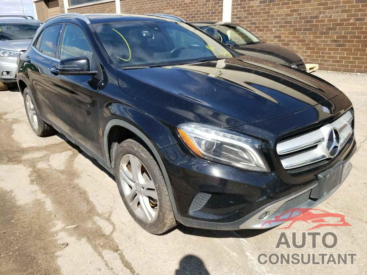 MERCEDES-BENZ GLA-CLASS 2016 - WDCTG4GB1GJ254239