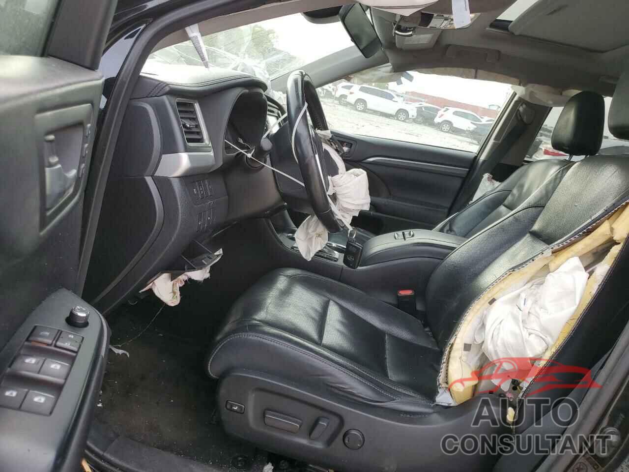TOYOTA HIGHLANDER 2017 - 5TDYZRFH3HS190573