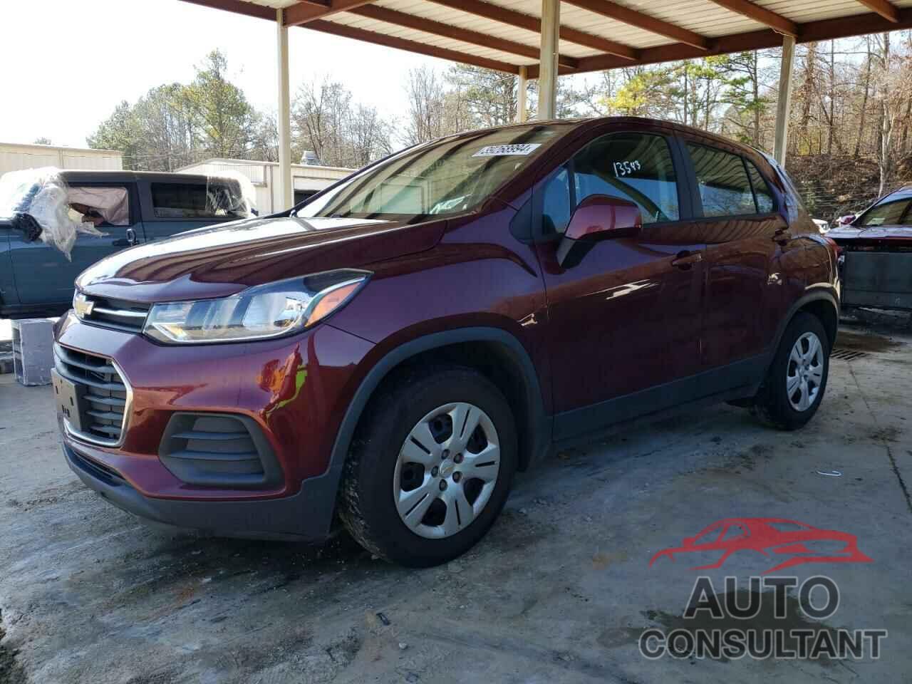 CHEVROLET TRAX 2017 - 3GNCJKSB6HL206174