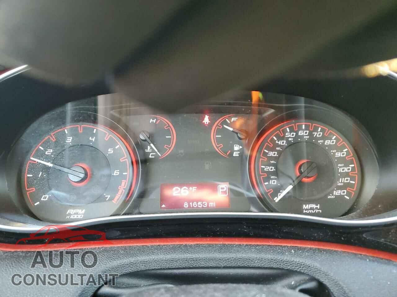 DODGE DART 2016 - 1C3CDFBB2GD732785