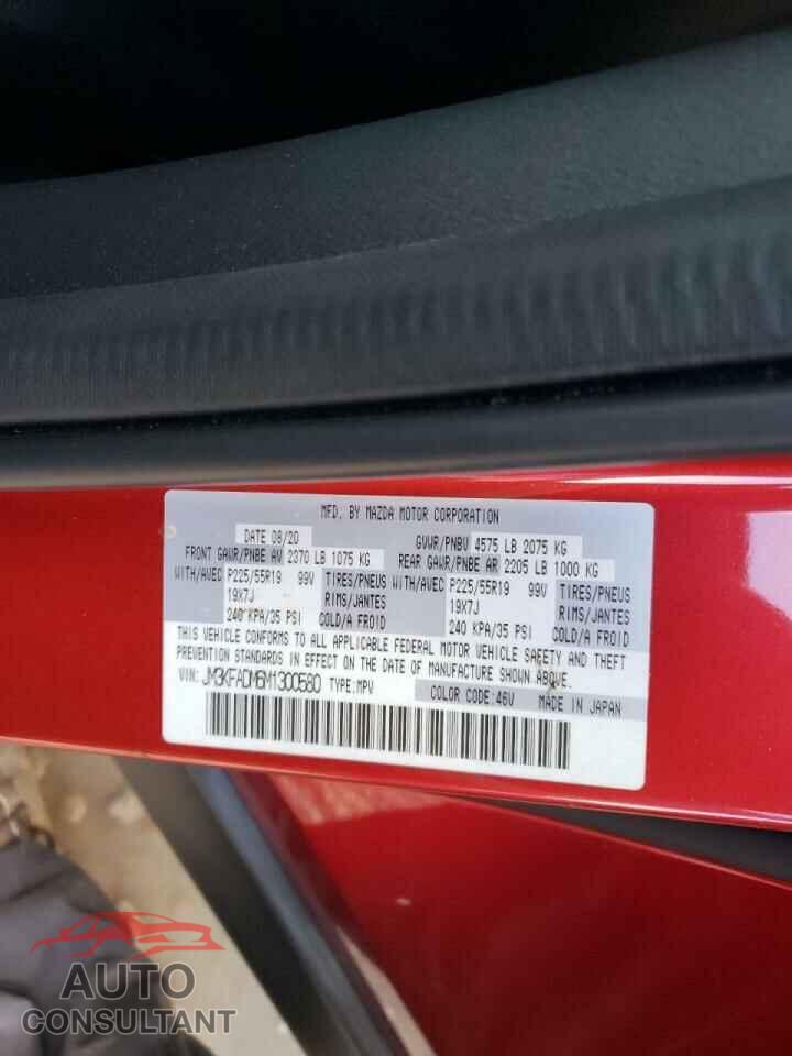 MAZDA CX-5 2021 - JM3KFADM6M1300580
