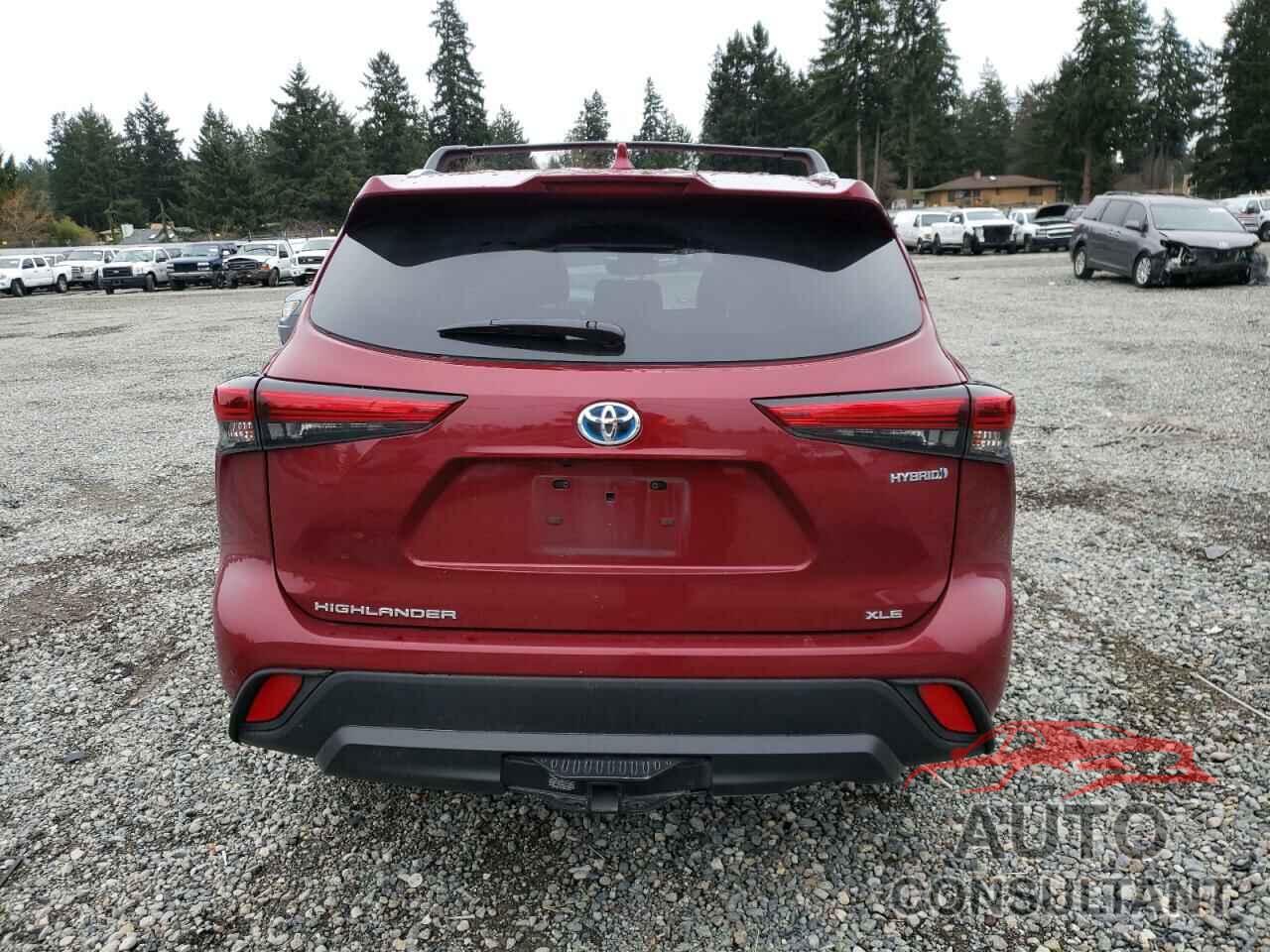 TOYOTA HIGHLANDER 2022 - 5TDHBRCH9NS548067