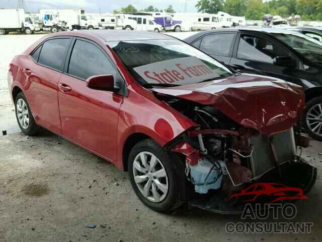 TOYOTA COROLLA 2016 - 5YFBURHE5GP467318
