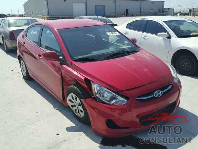 HYUNDAI ACCENT 2015 - KMHCT4AE5FU883435