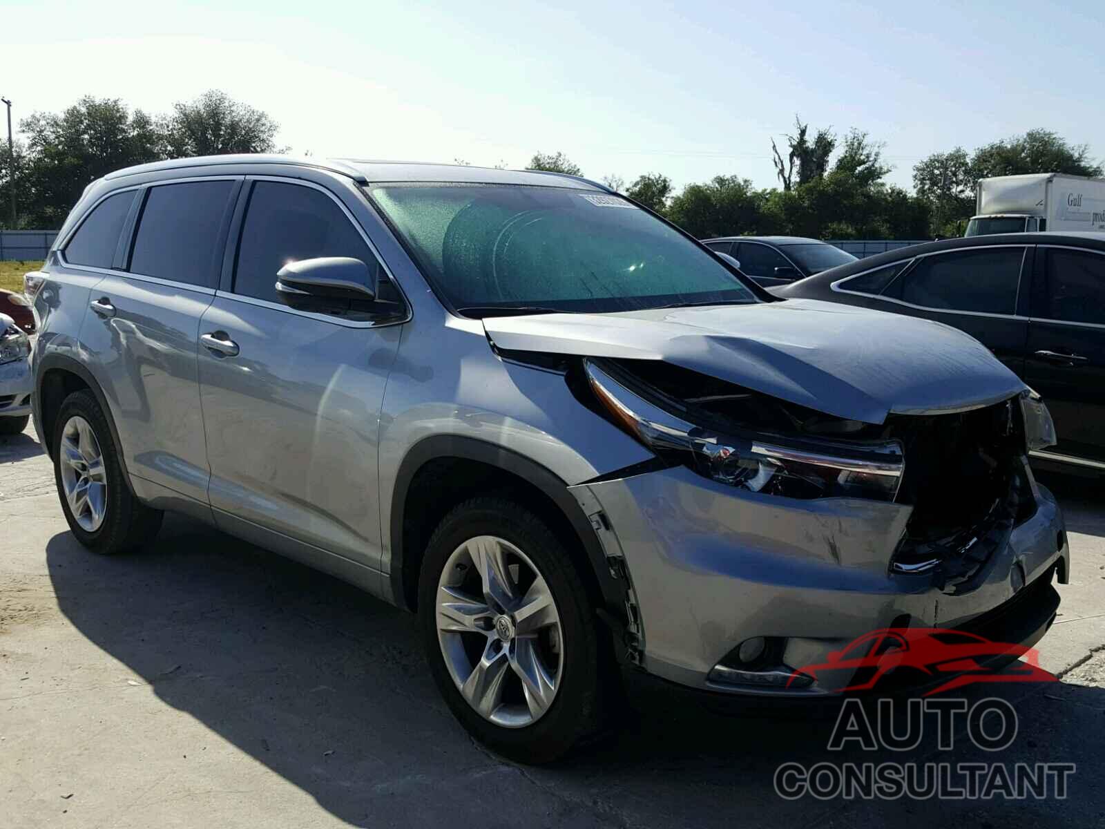 TOYOTA HIGHLANDER 2015 - 5TDYKRFH7FS060555