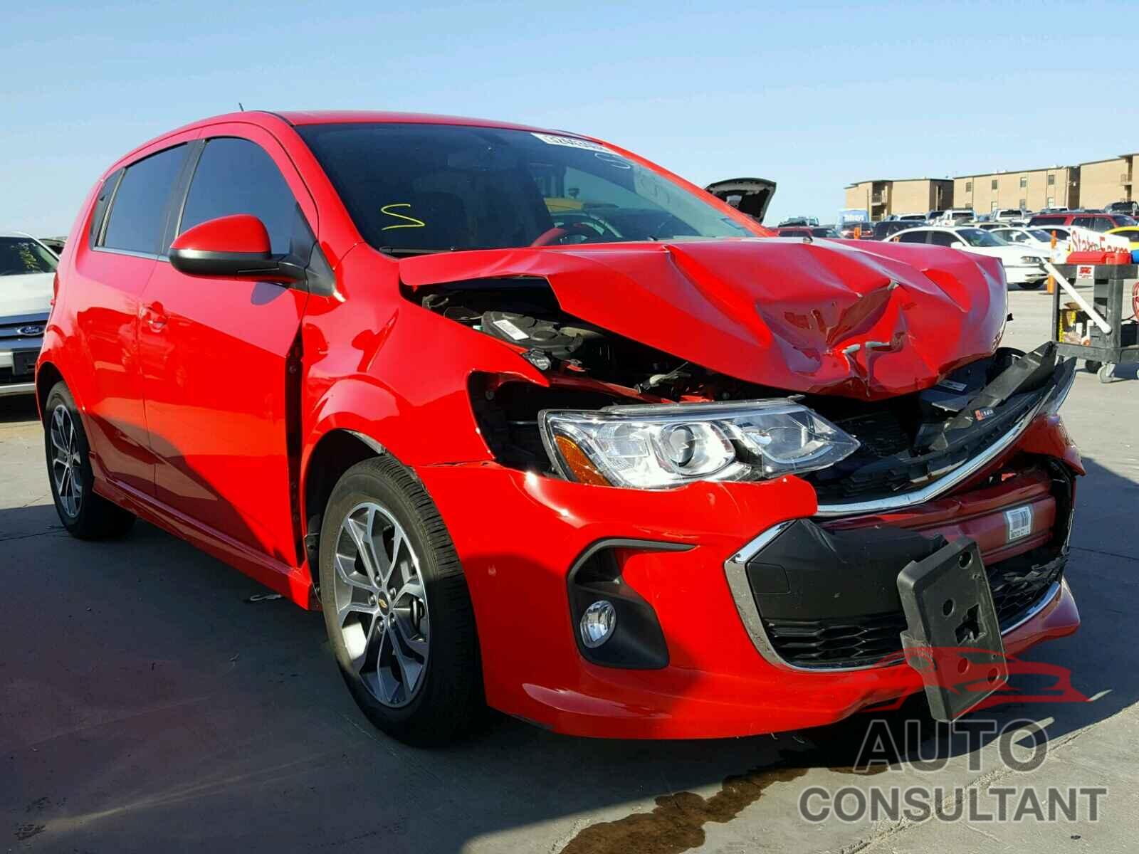 CHEVROLET SONIC 2017 - 1G1JD6SH5H4116113