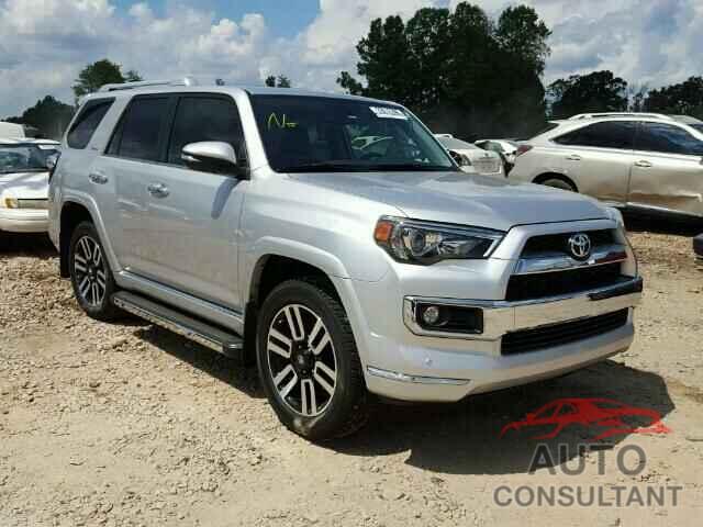 TOYOTA 4RUNNER 2016 - JTEBU5JR8G5288964