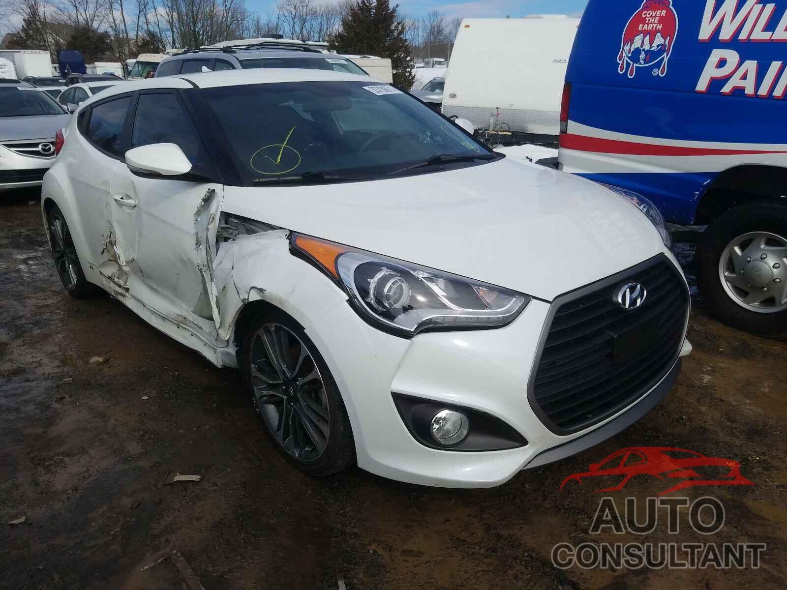 HYUNDAI VELOSTER 2017 - KMHTC6AE7HU308932