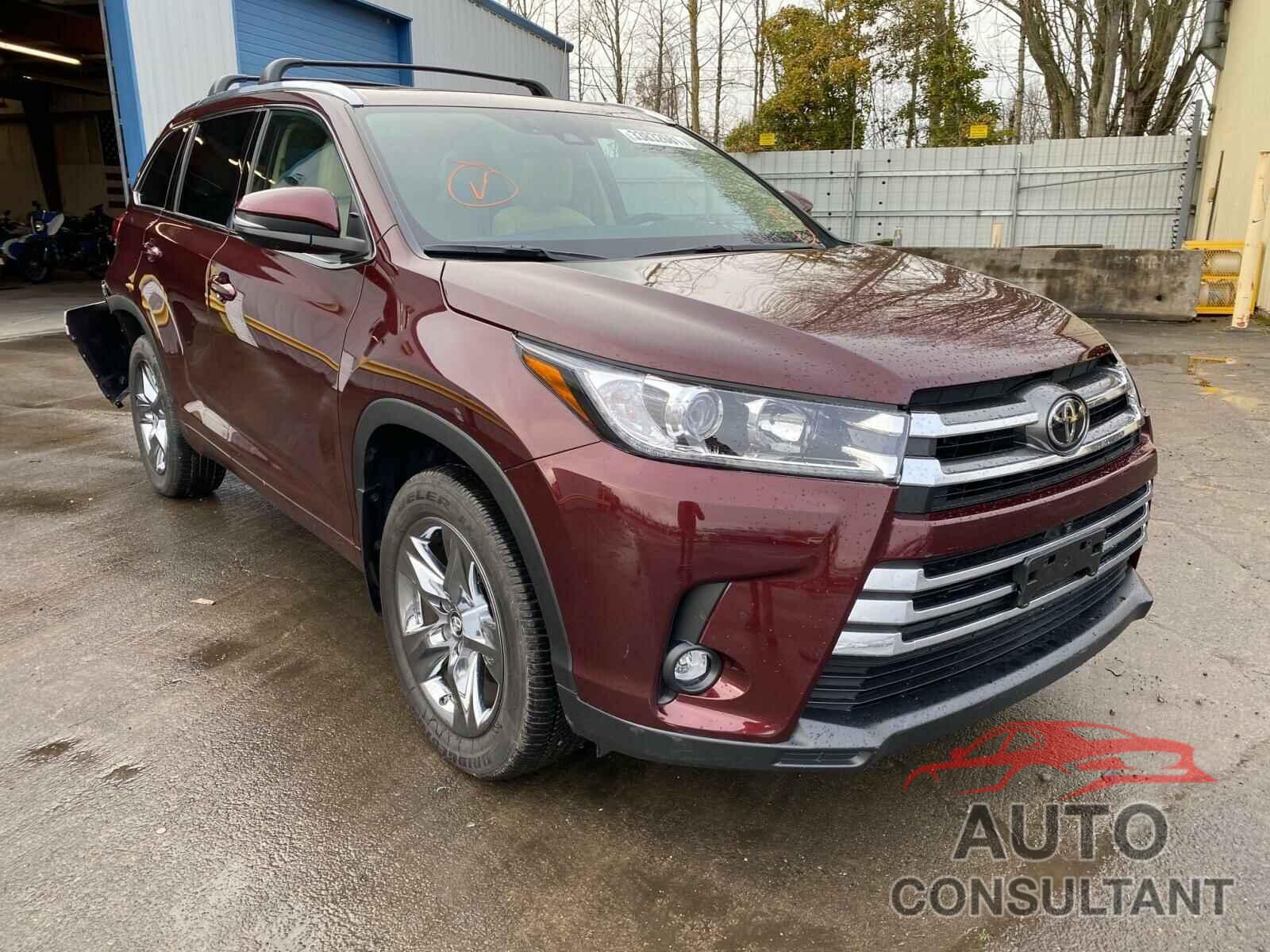 TOYOTA HIGHLANDER 2019 - 5TDDZRFH6KS997806