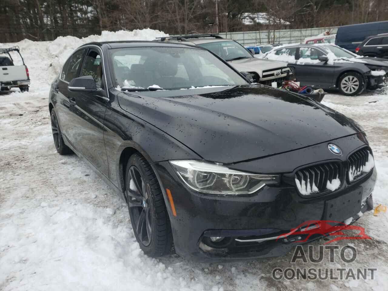 BMW 3 SERIES 2017 - WBA8D9G39HNU62161