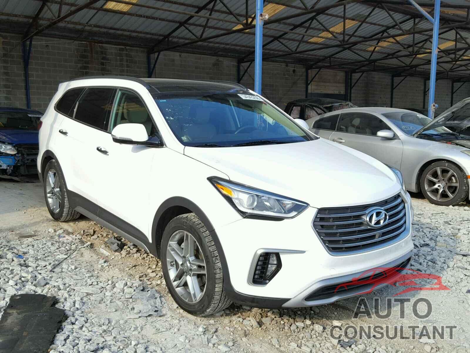 HYUNDAI SANTA FE 2017 - KM8SR4HF8HU244204