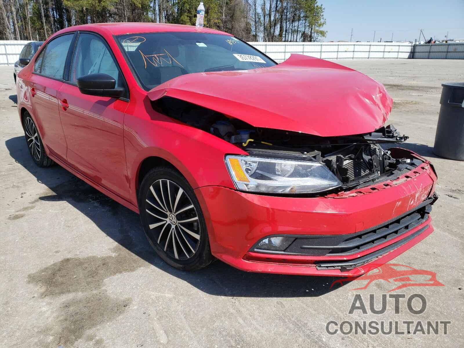 VOLKSWAGEN JETTA 2016 - 3VWD17AJ8GM400438