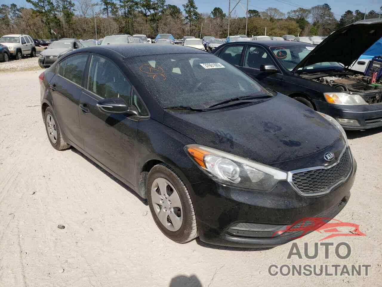 KIA FORTE 2016 - KNAFX4A63G5526536