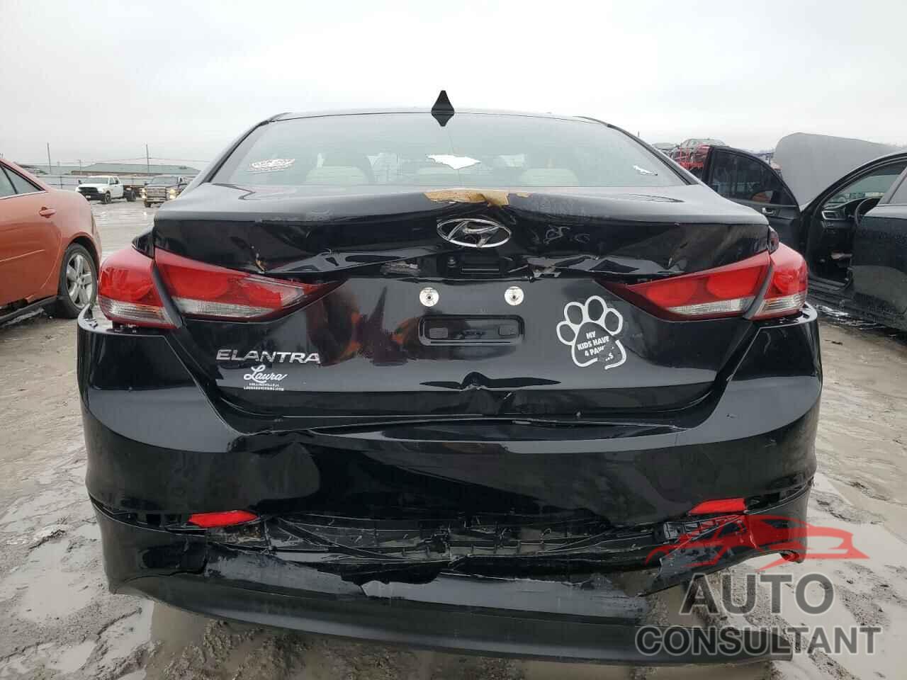 HYUNDAI ELANTRA 2018 - 5NPD84LFXJH387971