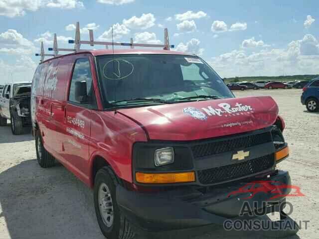 CHEVROLET EXPRESS 2017 - 1GCWGAFF9H1137001