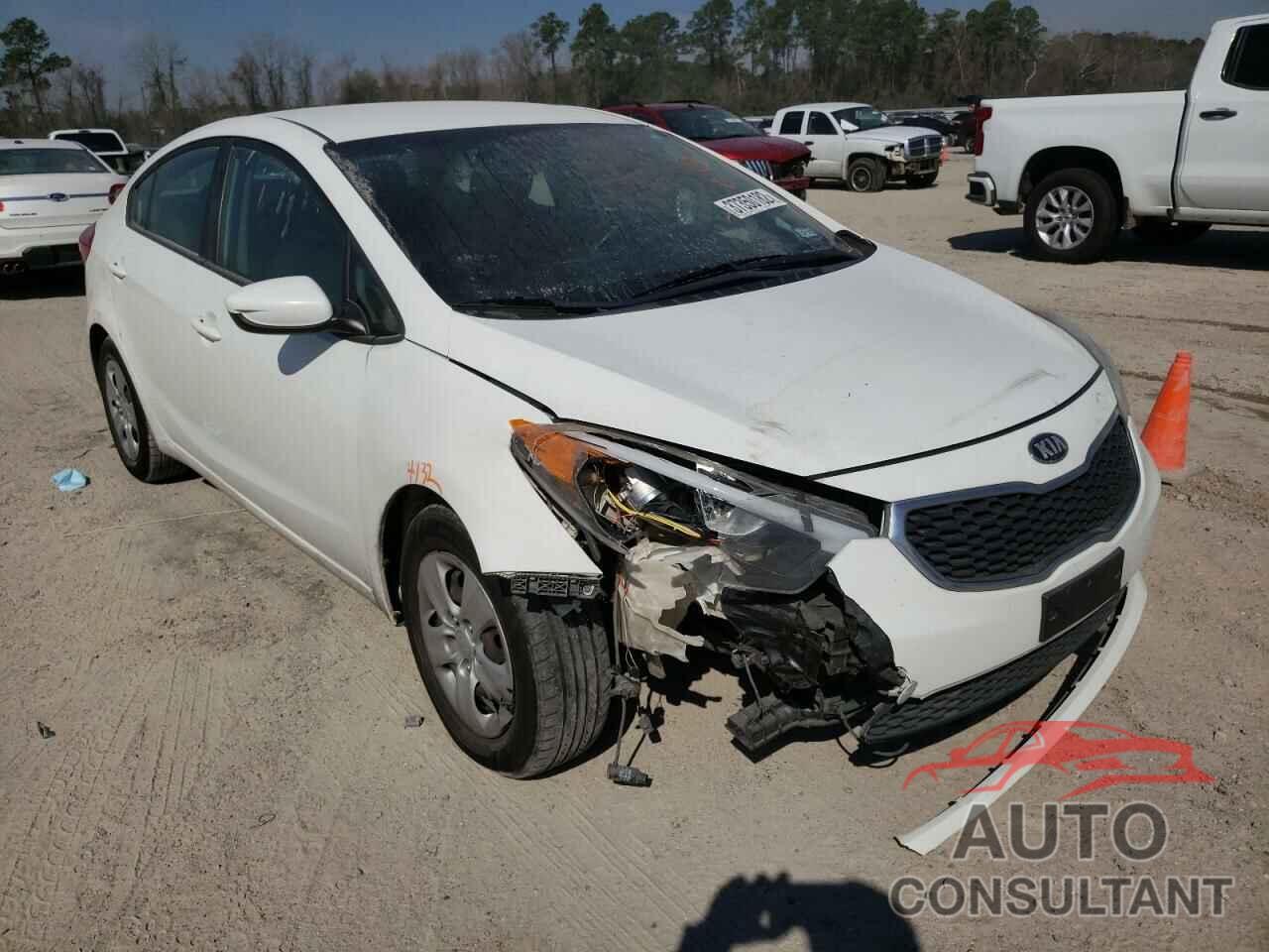 KIA FORTE 2016 - KNAFK4A64G5608449