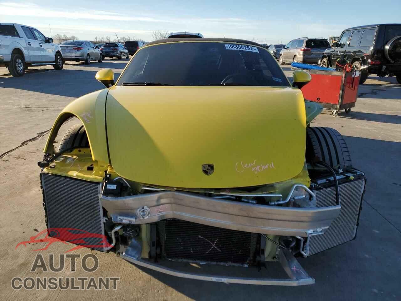 PORSCHE BOXSTER 2019 - WP0CB2A87KS228950