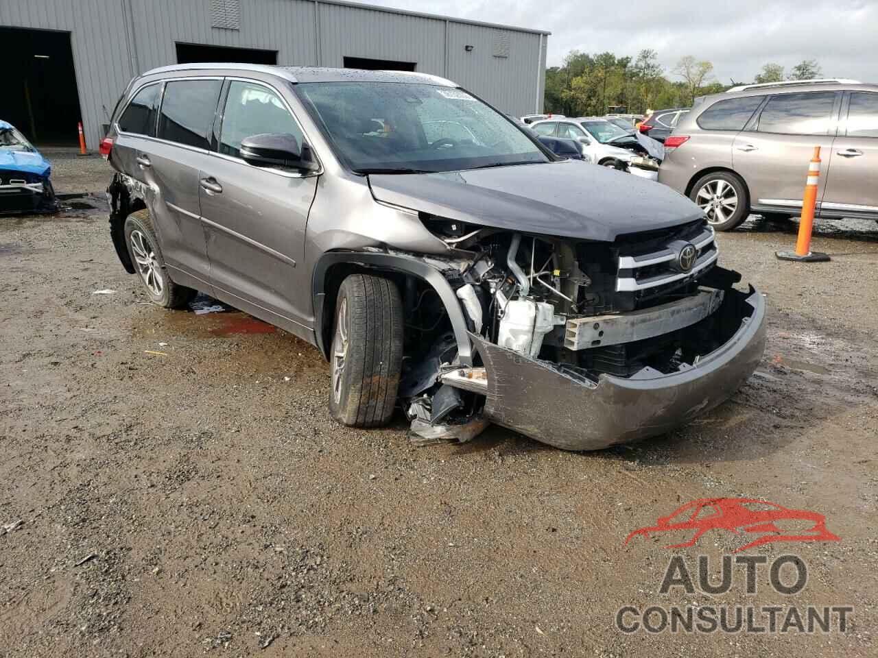 TOYOTA HIGHLANDER 2017 - 5TDJZRFH9HS406752