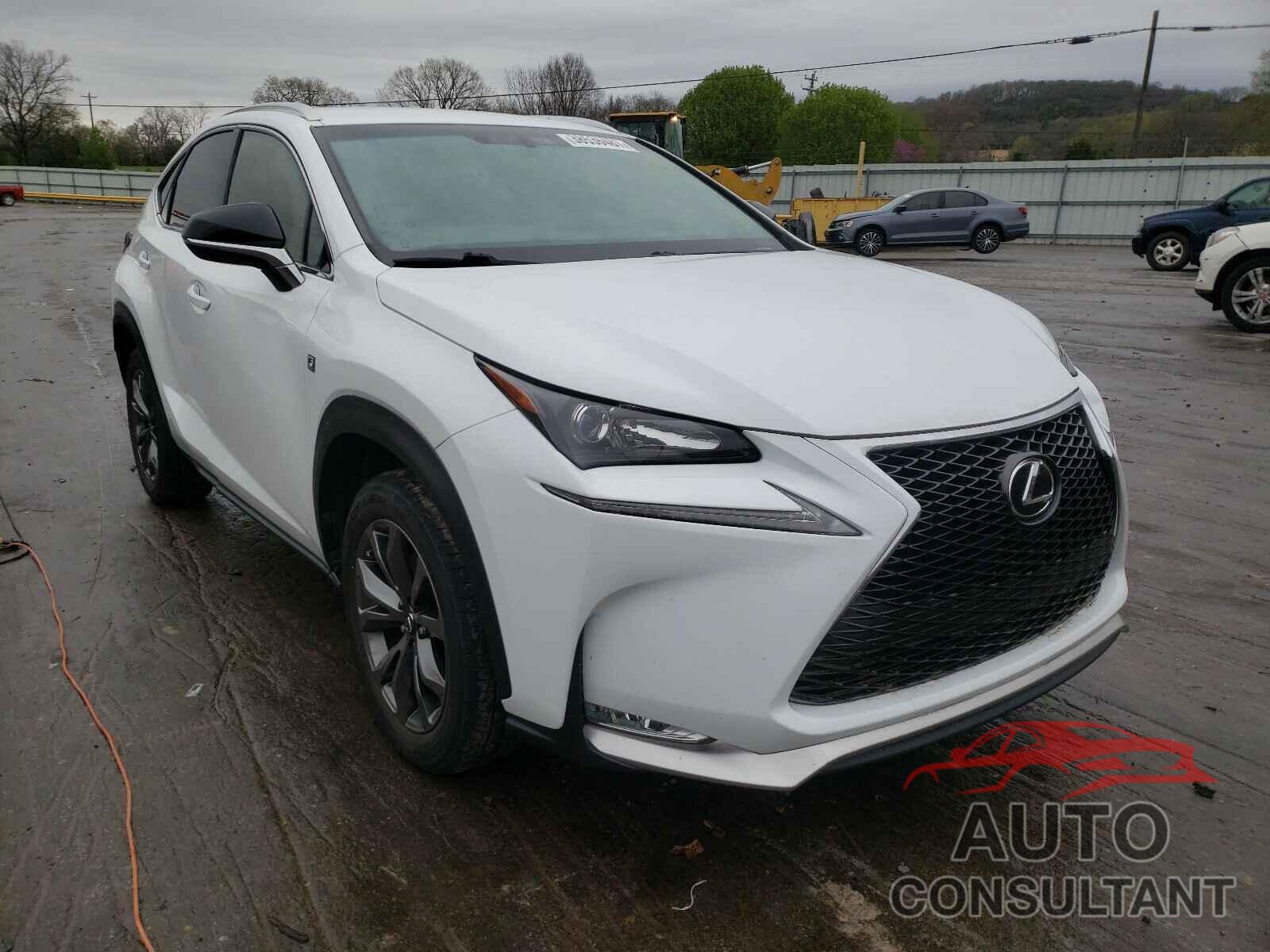 LEXUS NX 2017 - JTJYARBZ6H2061964